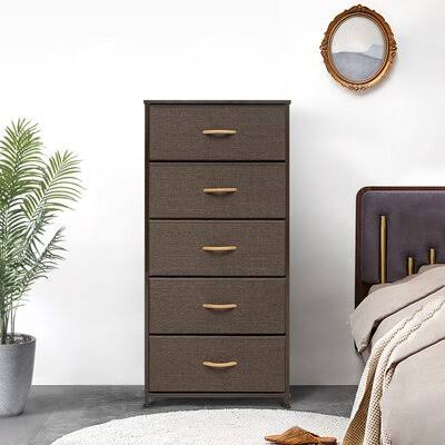 5 Drawer Chest Brown Z233651