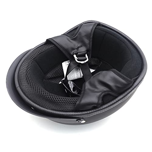 Matte Black Half Face Helmet P888630
