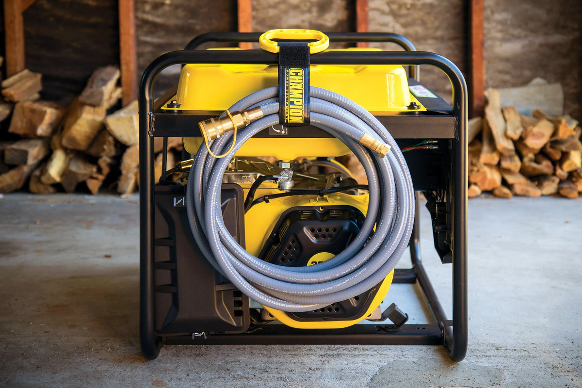 8000-Watts Tri-Fuel Portable Natural Gas Generator with Electric Start V67372