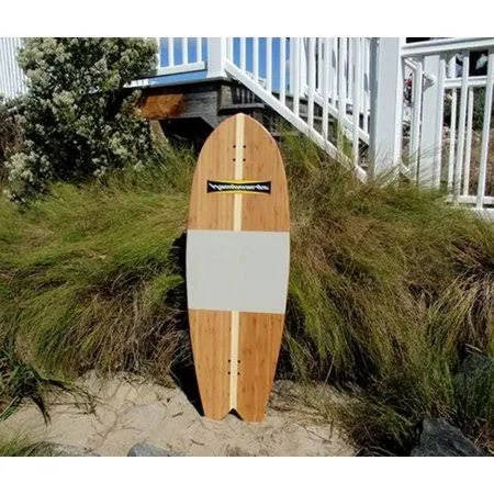 Bamboo Fish Surf Skateboard with Carving Truck O334835