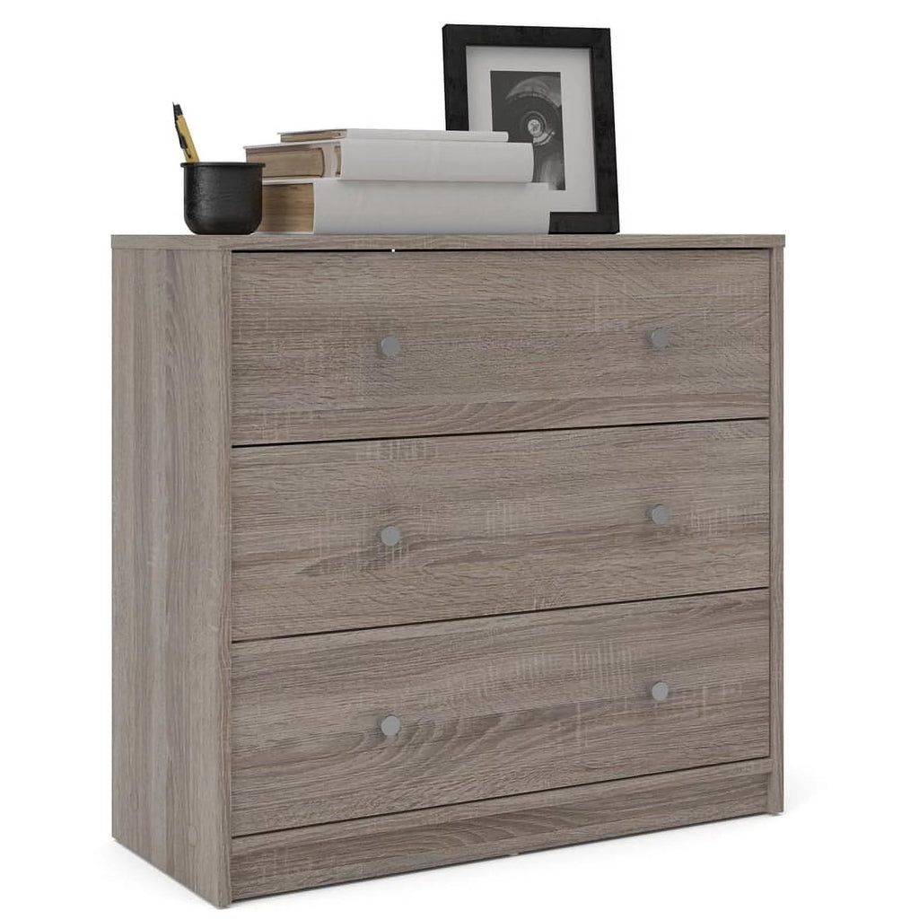White 3 Drawer Dresser Z314009