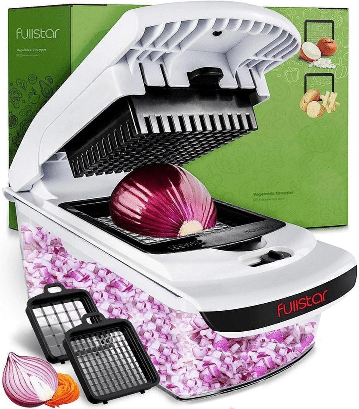 Vegetable Chopper with Container 4 Blades S238938