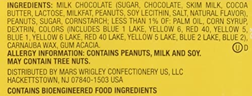 62 Ounce Peanut Chocolate Candies L126