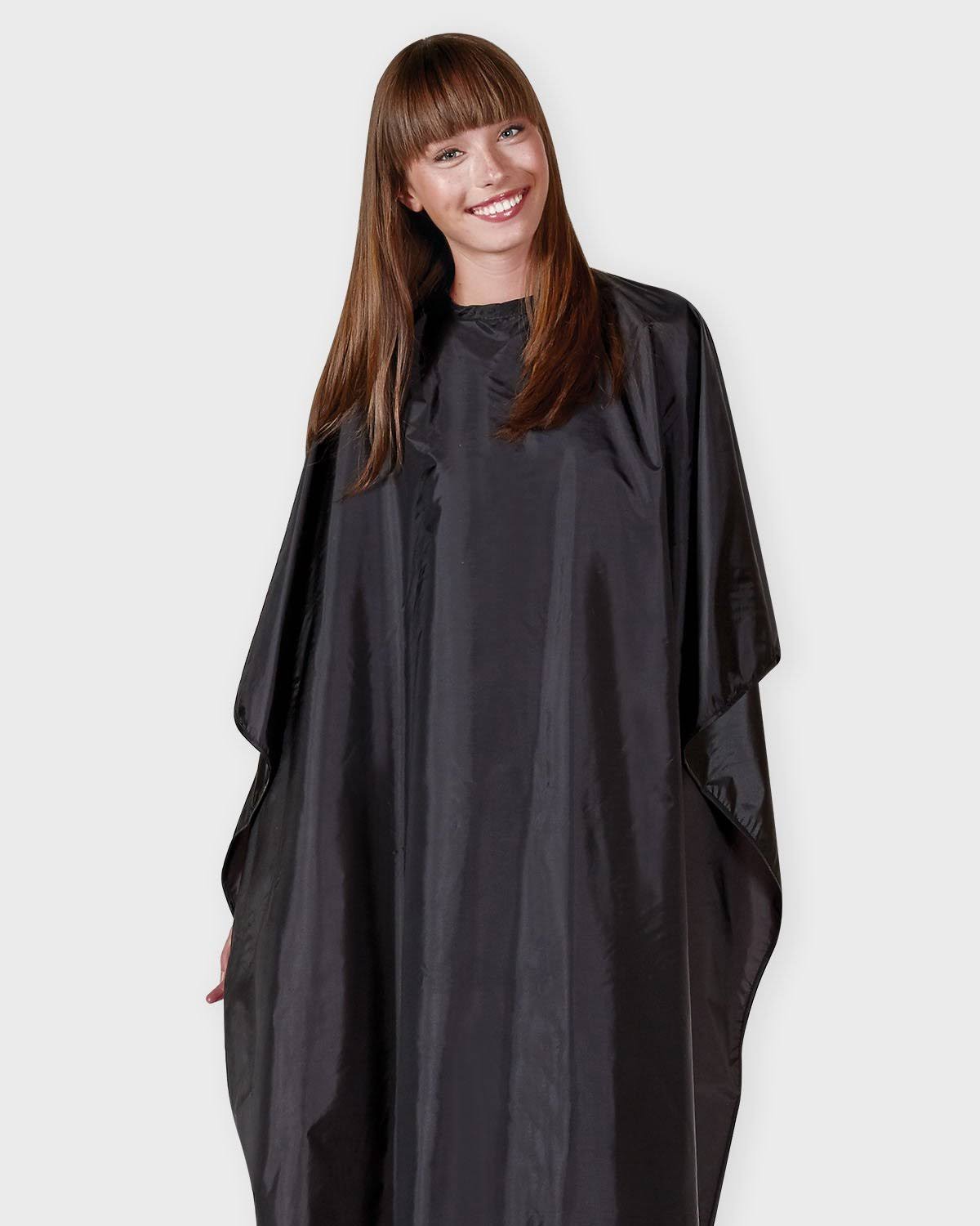 Nylon All-Purpose Chemical Cape Black Snap 9 Pack M83934