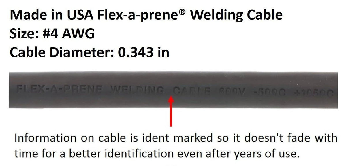 150 Amp Welding Leads Assembly Set #4 AWG Cable Z49694