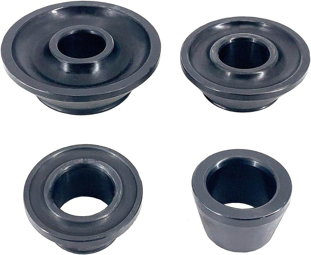 4pcs Wheel Balancer Cones Set, Carbon Steel, Standard Taper Cone Kit for 40mm Shaft, Pack of 2 V2400