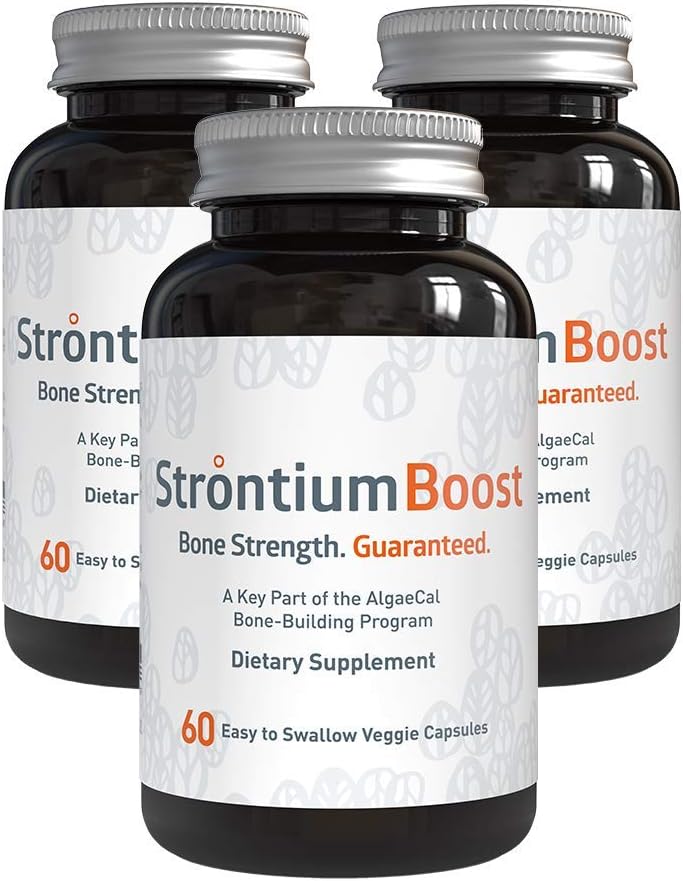 3 Bottles Strontium Citrate Supplement U21371