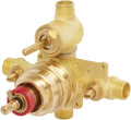 Rough Brass Thermostatic Diverter Shower Valve P28354