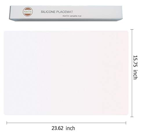 Extra Large Silicone Placemat, Black V9566