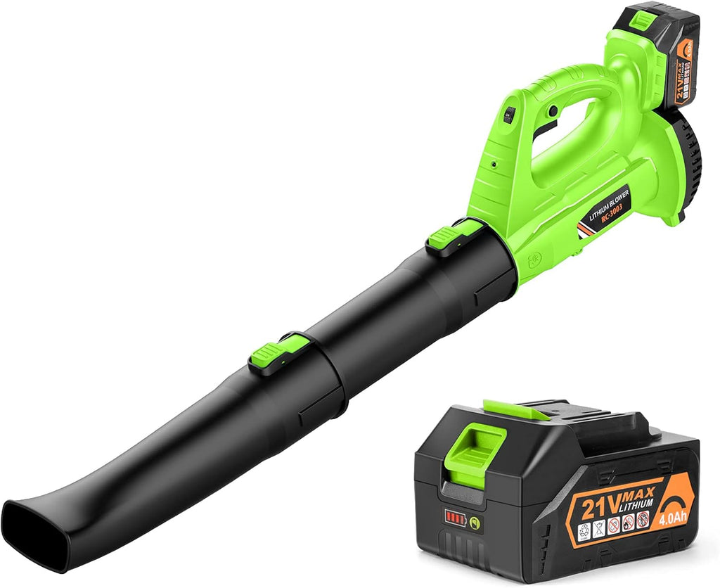 21V Cordless Electric Leaf Blower with 4.0Ah Battery K91888