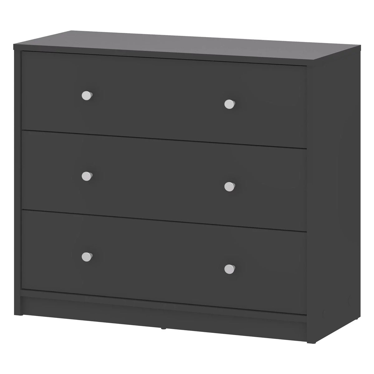 White 3 Drawer Dresser Z314009