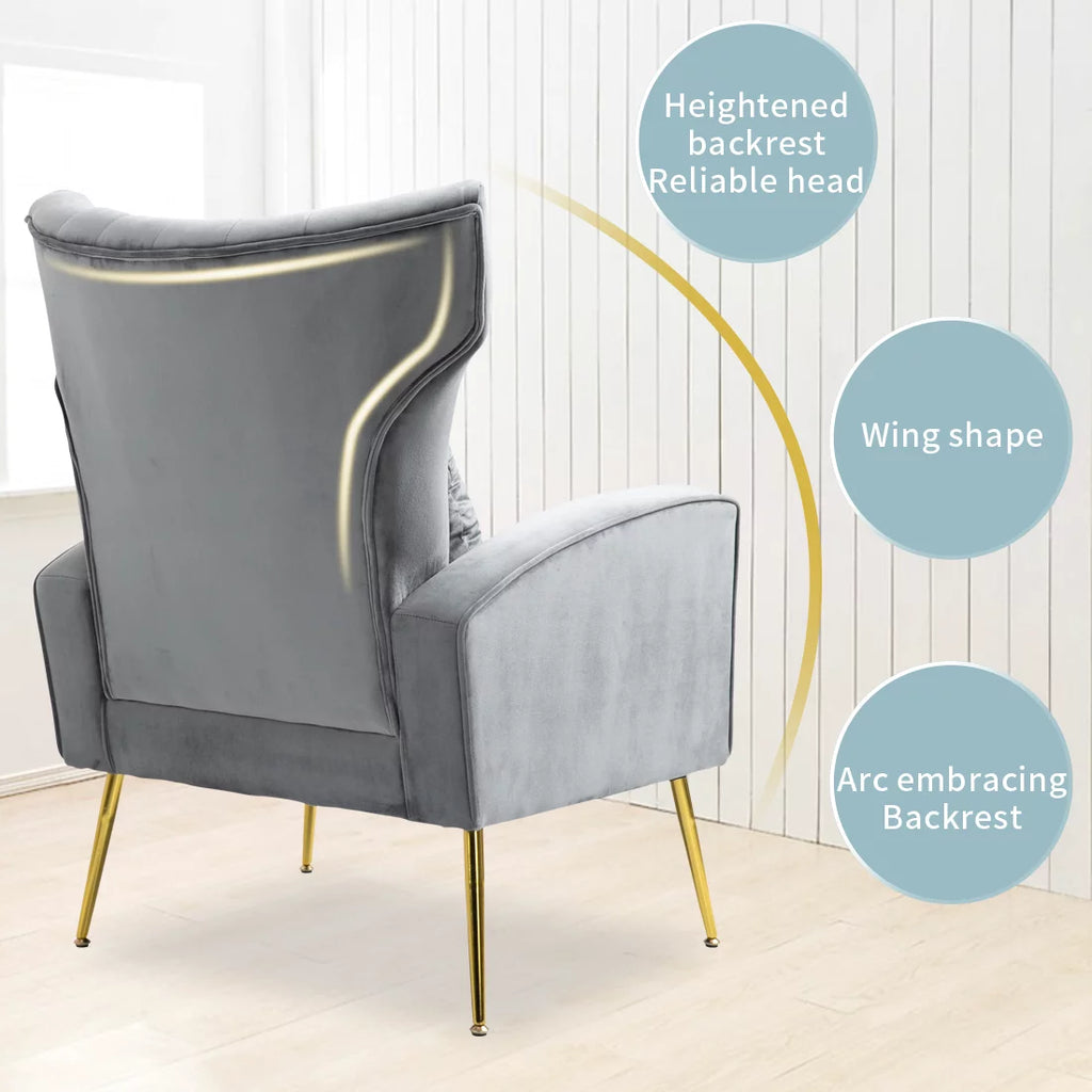 Velvet Accent Chair M972125