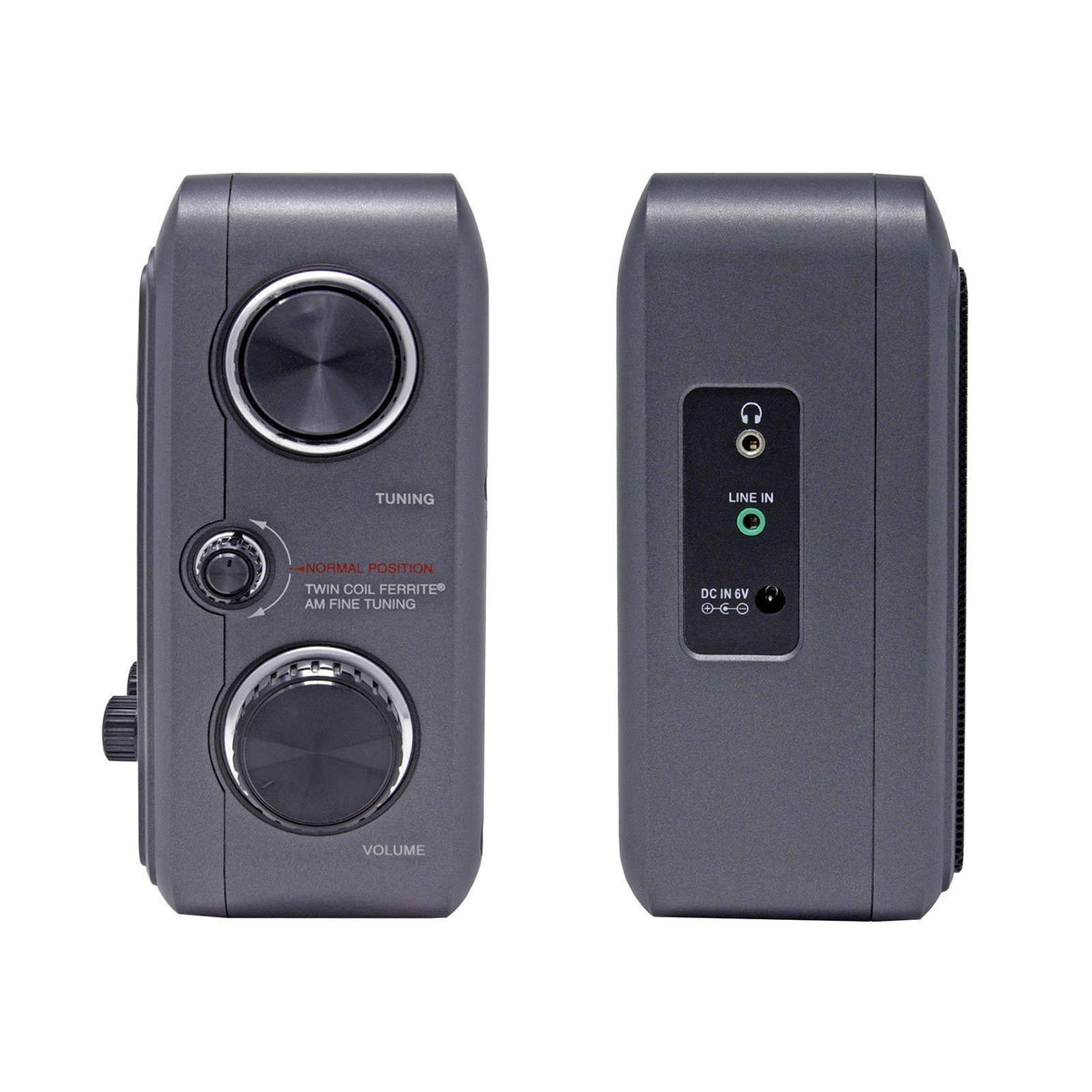 Portable AM FM Radio with AC Adapter K5751