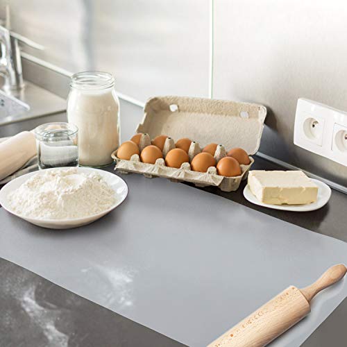 Extra Large Silicone Placemat, Black V9566