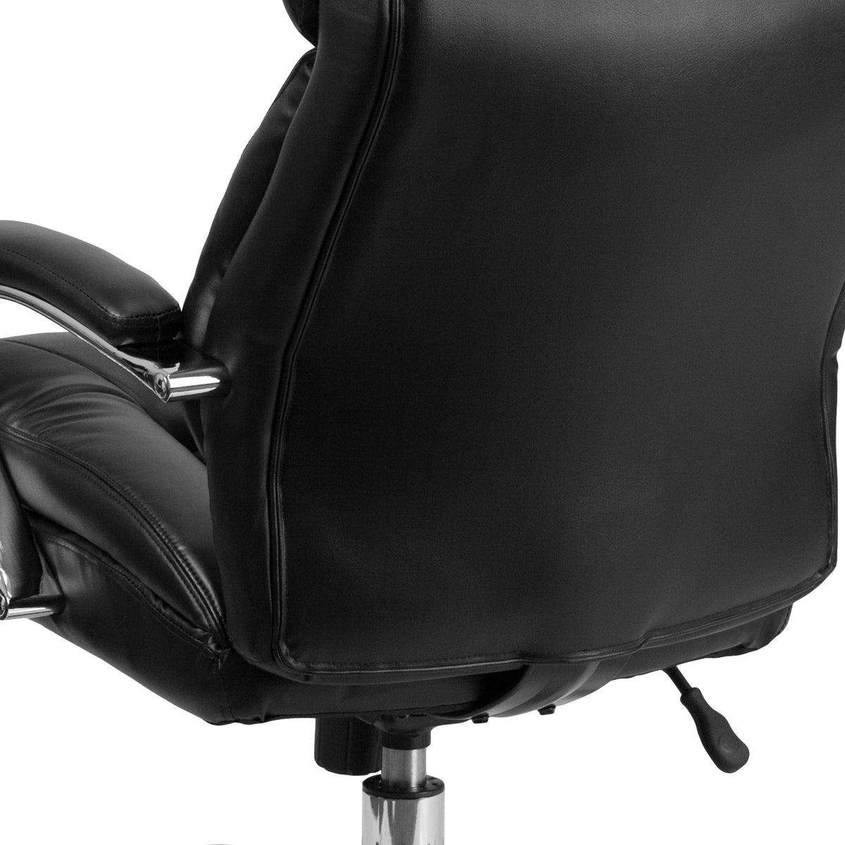 Black LeatherSoft Swivel Executive Office Chair R150