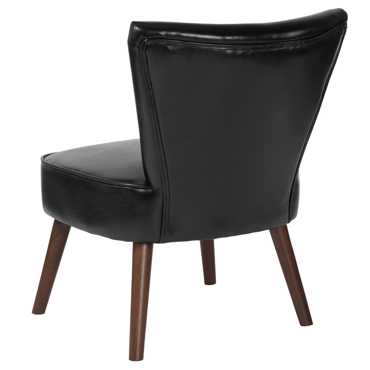 Black LeatherSoft Retro Chair H5274