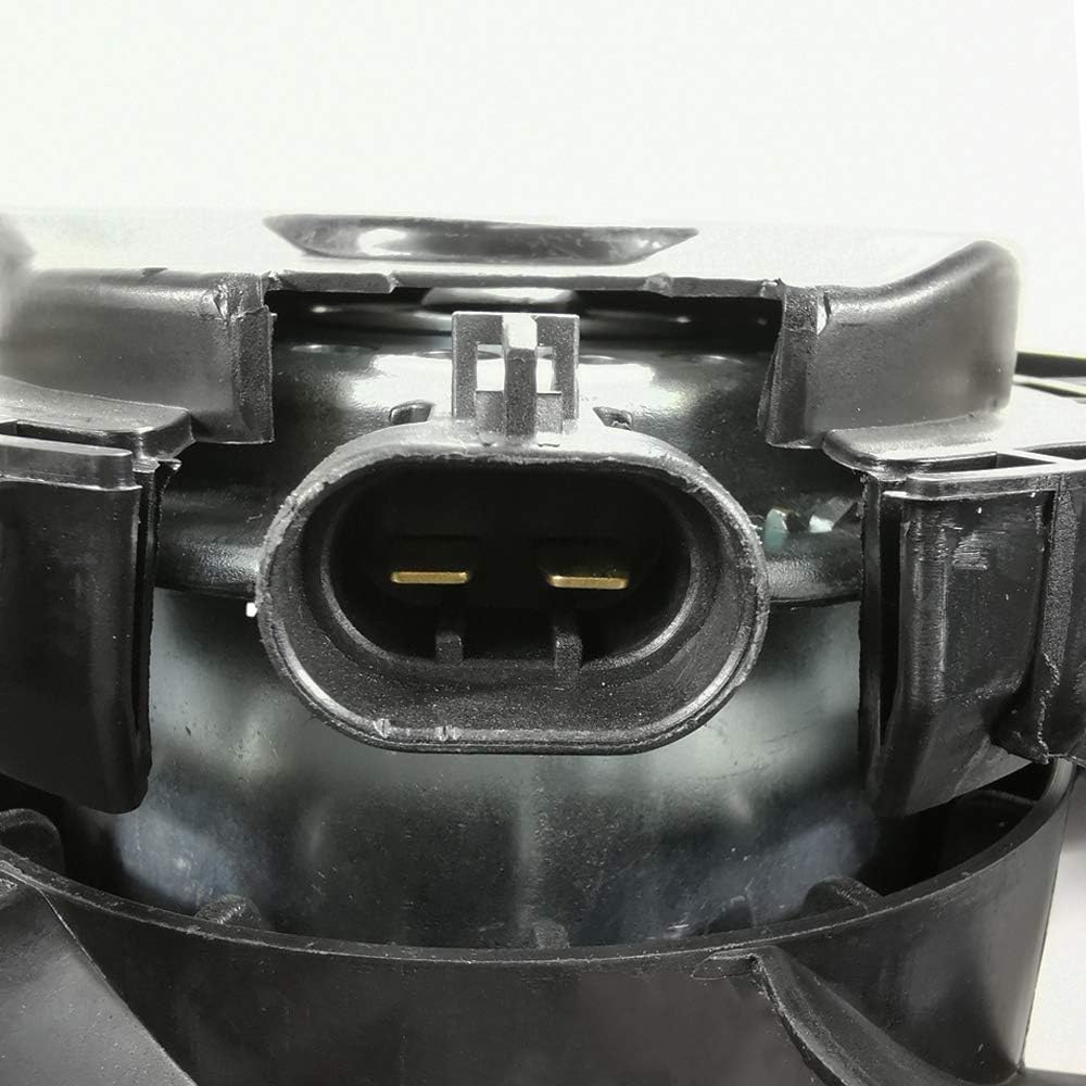 Replacement Engine Radiator Cooling Fan Assembly for Ford Fiesta L4 1.6L 2011-2019 Pack of 2 N12198