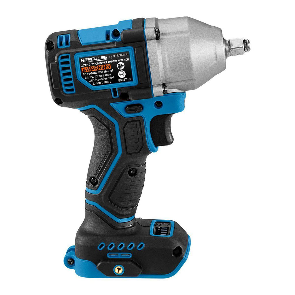 20V Brushless Cordless 3/8 in. Compact 4-Mode Impact Wrench V2628