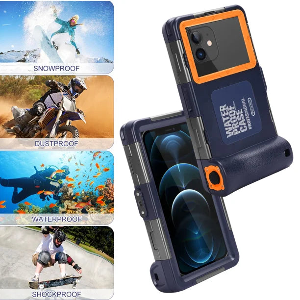 Waterproof Protective Case for Phones Up to 6.9 Inch K118