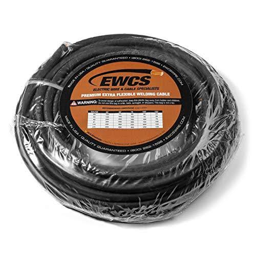 2/0 Gauge Welding Cable 600 Volt Black 25 Feet Q5139