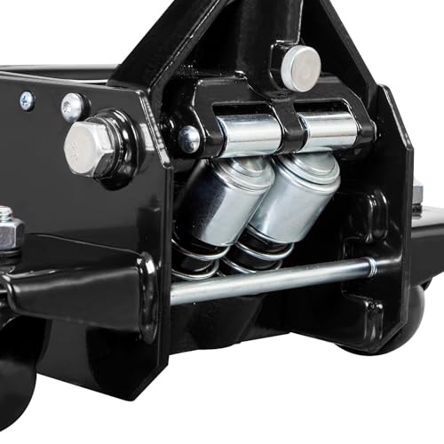 Black Steel Racing Floor Jack, 3 Ton (6,000 lb) Capacity V53249
