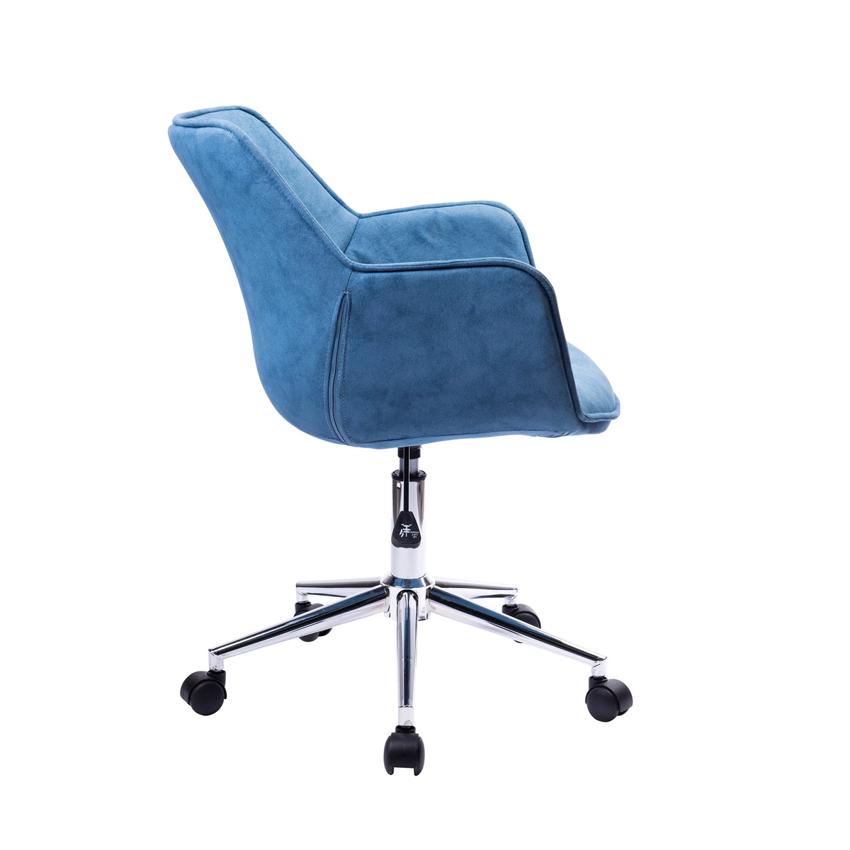 Pink Microfiber Adjustable Office Chair J1224