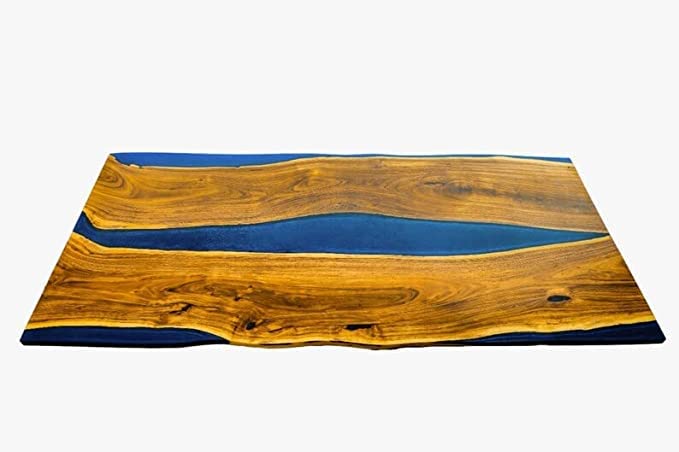 Large Epoxy Resin Dining Table (108 x 36 Inches) G84499