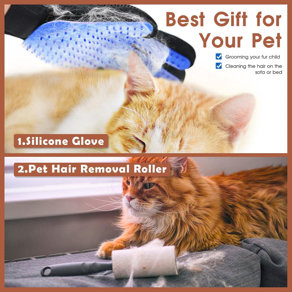 5 Tiers Thickened Widened Pet Steps with Washable Cover E752