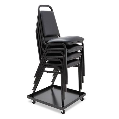 Classroom Chair Black Chrome Frame J293229