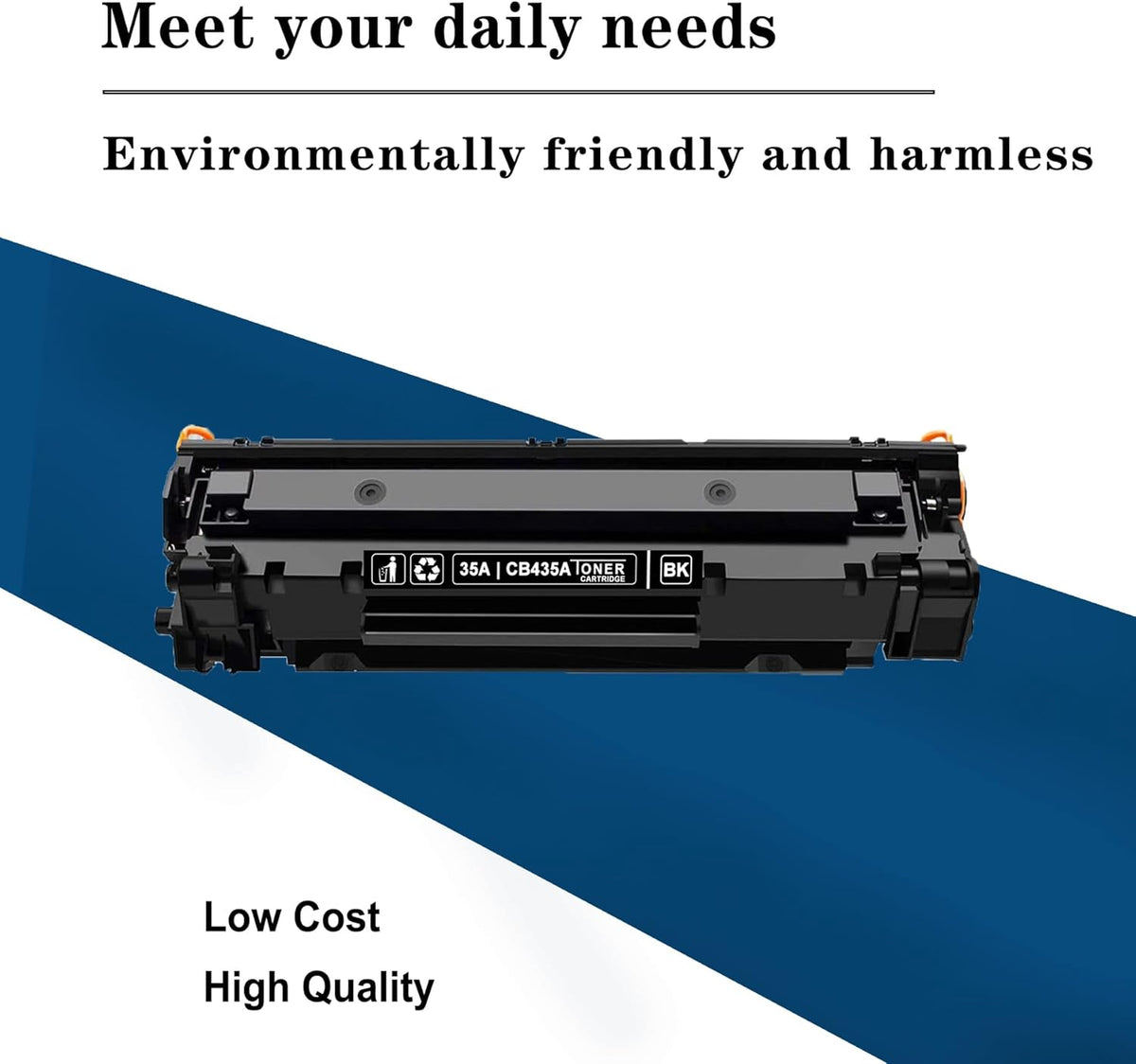 2 Pack Black Ink Cartridge Replacement V432690