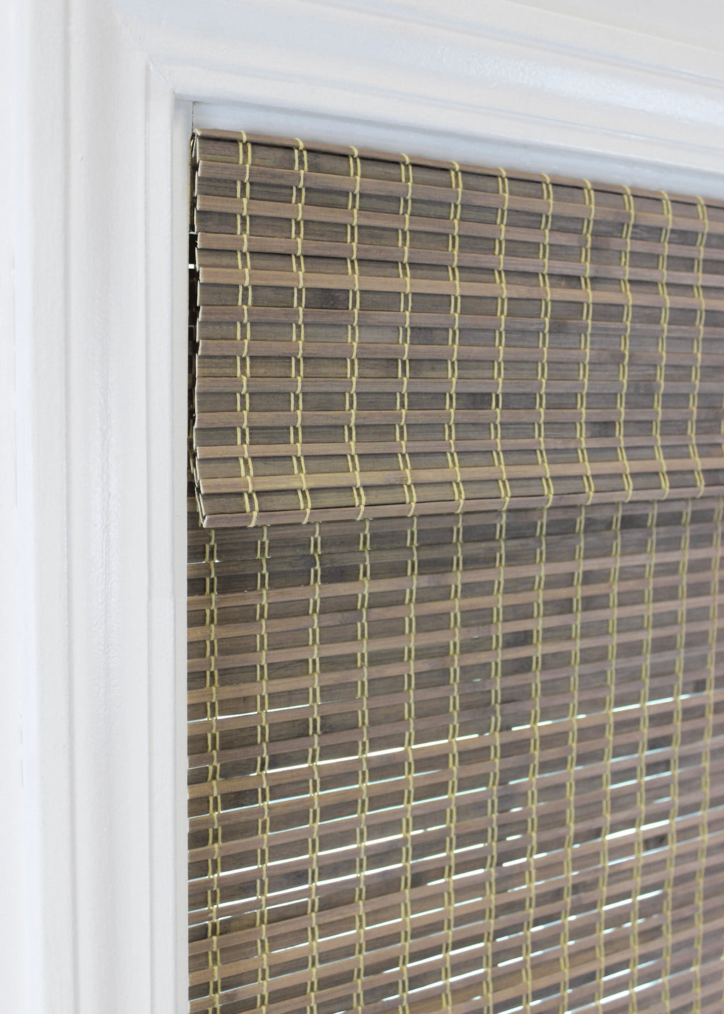 Cordless Privacy Weave Roman Shade Z76357