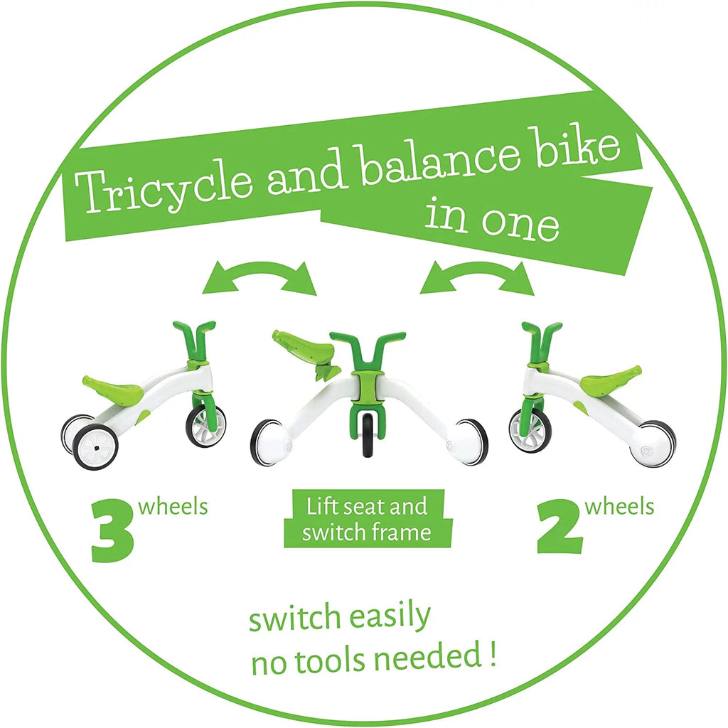 2-in-1 Balance Bike and Tricycle O503