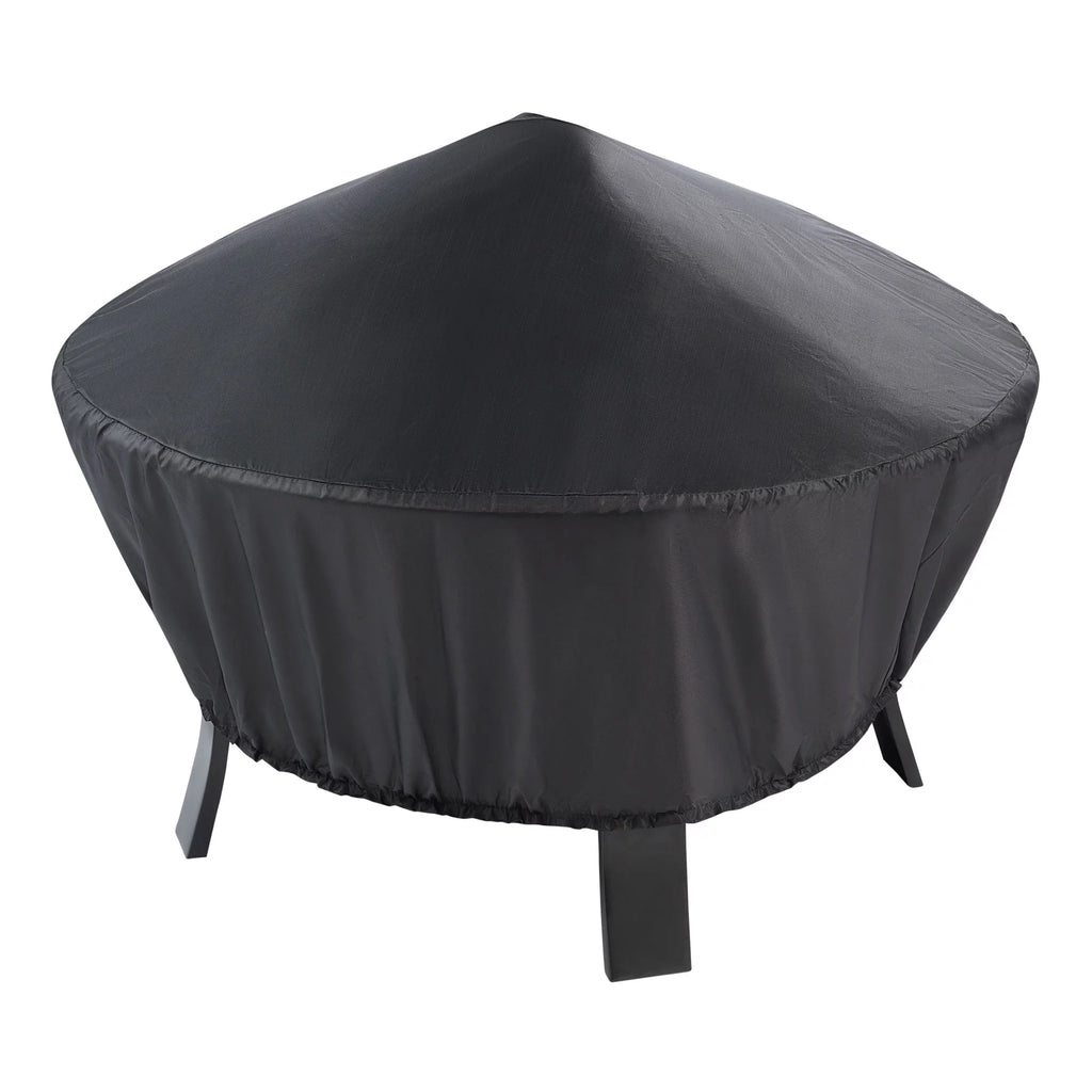 26 Metal Round Wood-Burning Fire Pit M7084