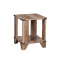 Rustic Oak End Table (Set of 2) E50373
