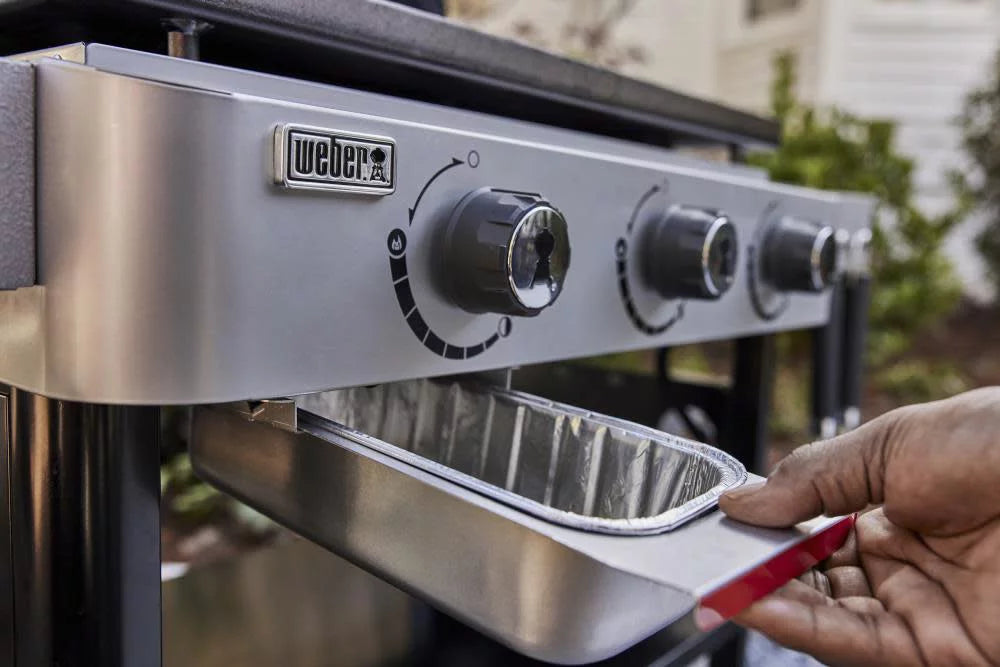 Black 28in 3 Burner Liquid Propane Outdoor Griddle I463