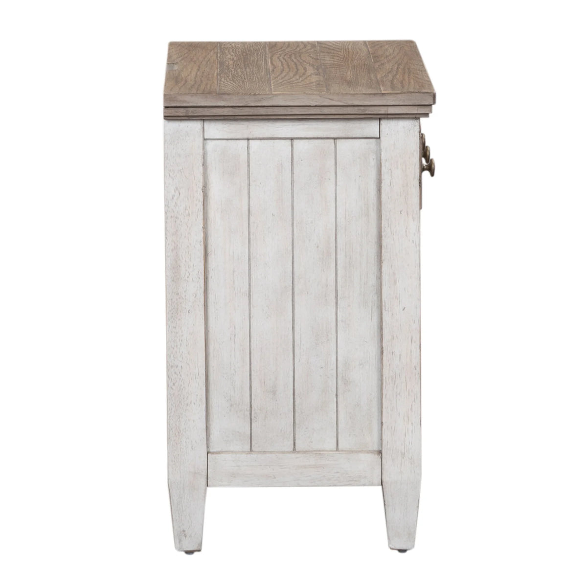 1 Drawer Night Stand with Charging Station V630152