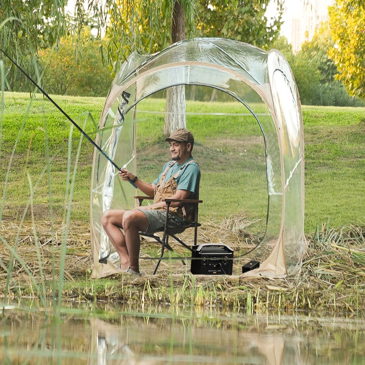 Sports Tent Pop Up Bubble Tent with Screen House Room A80278