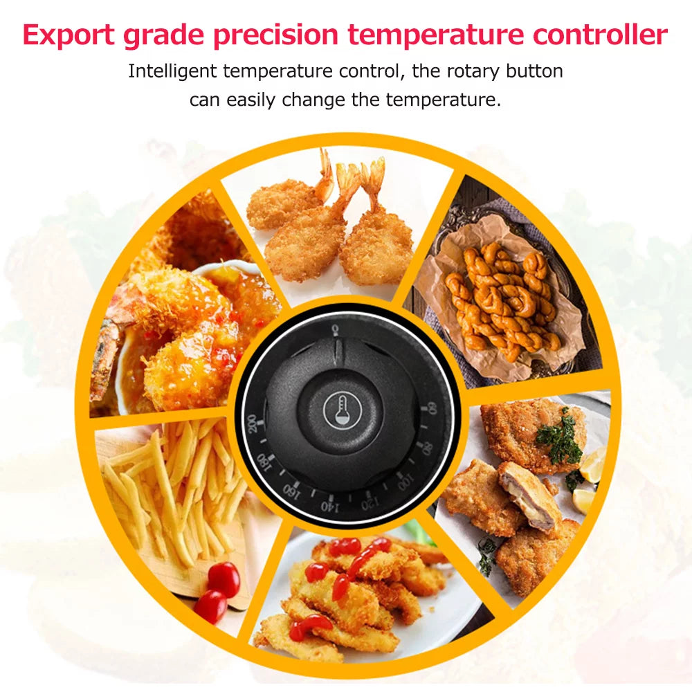 6L Stainless Steel Electric Fryer 2500W S927044