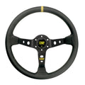 Black Leather Steering Wheel J5588