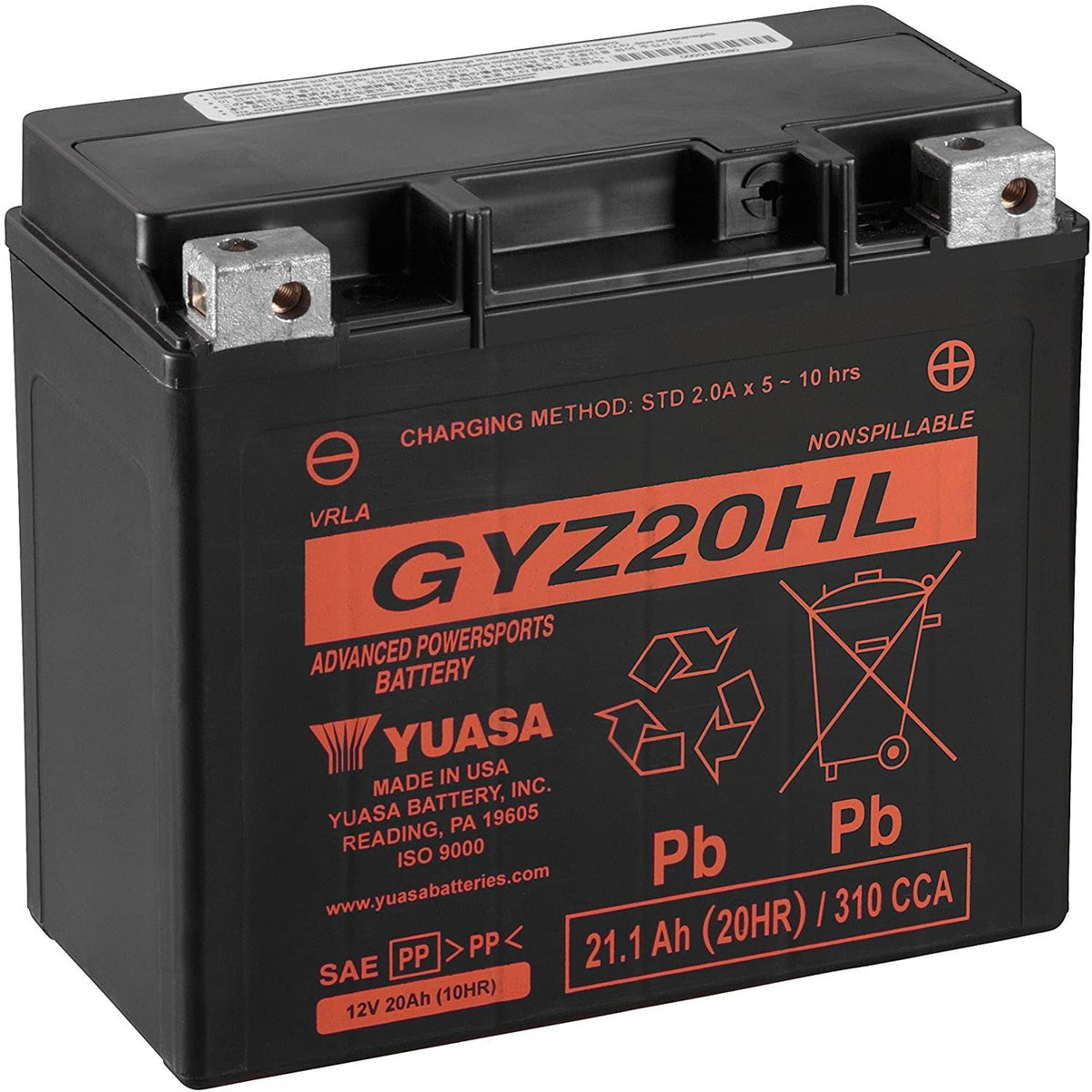 GYZ20HL Battery P721