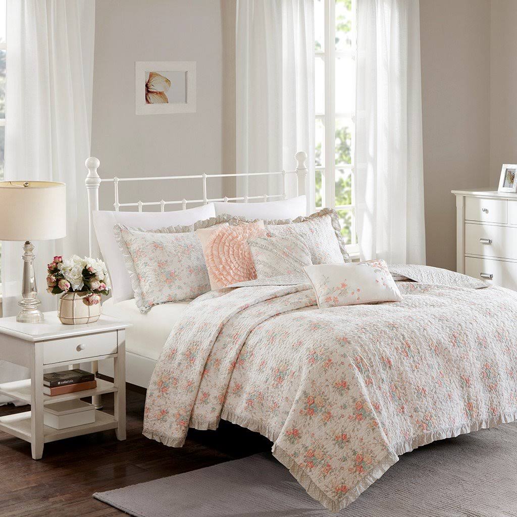 6 Piece Cotton Percale Daybed Cover Set Y7193