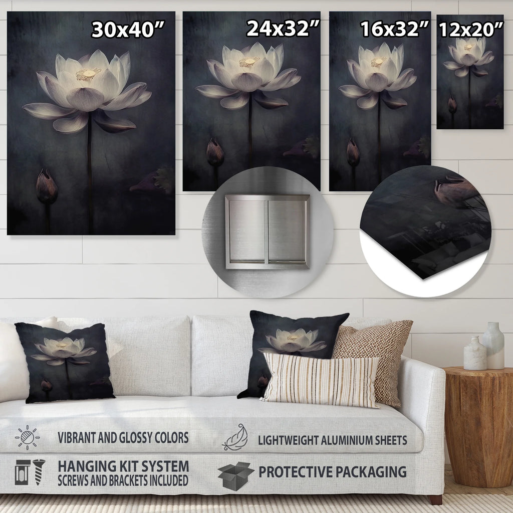 Floral Metal Wall Art Prints W592