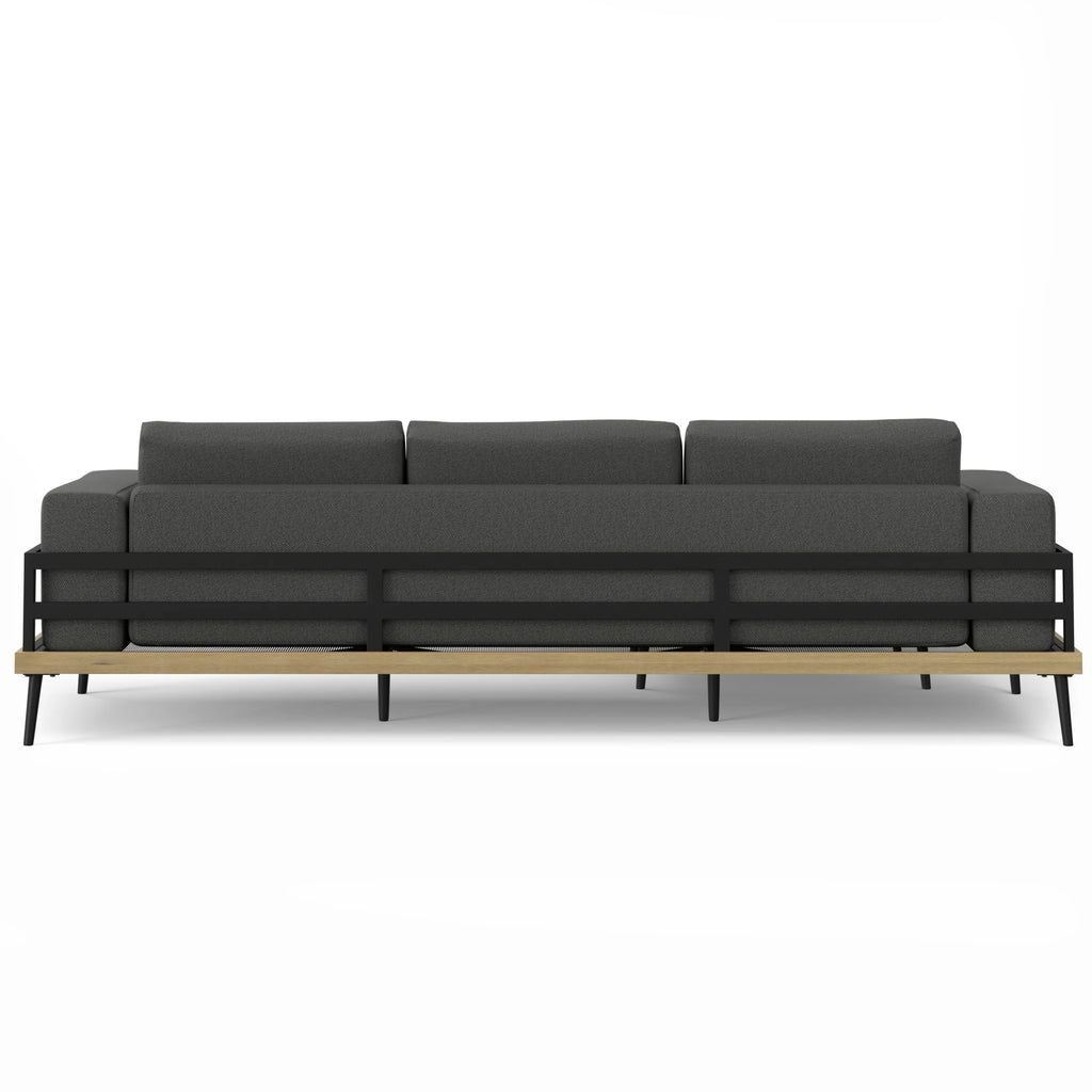Slate Gray Outdoor 2 Piece Sofa Sectional H892