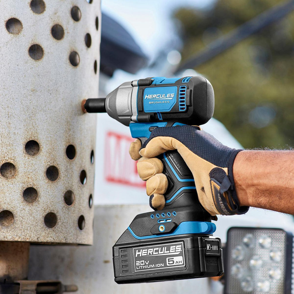 20V Brushless Cordless 3/8 in. Compact 4-Mode Impact Wrench V2628