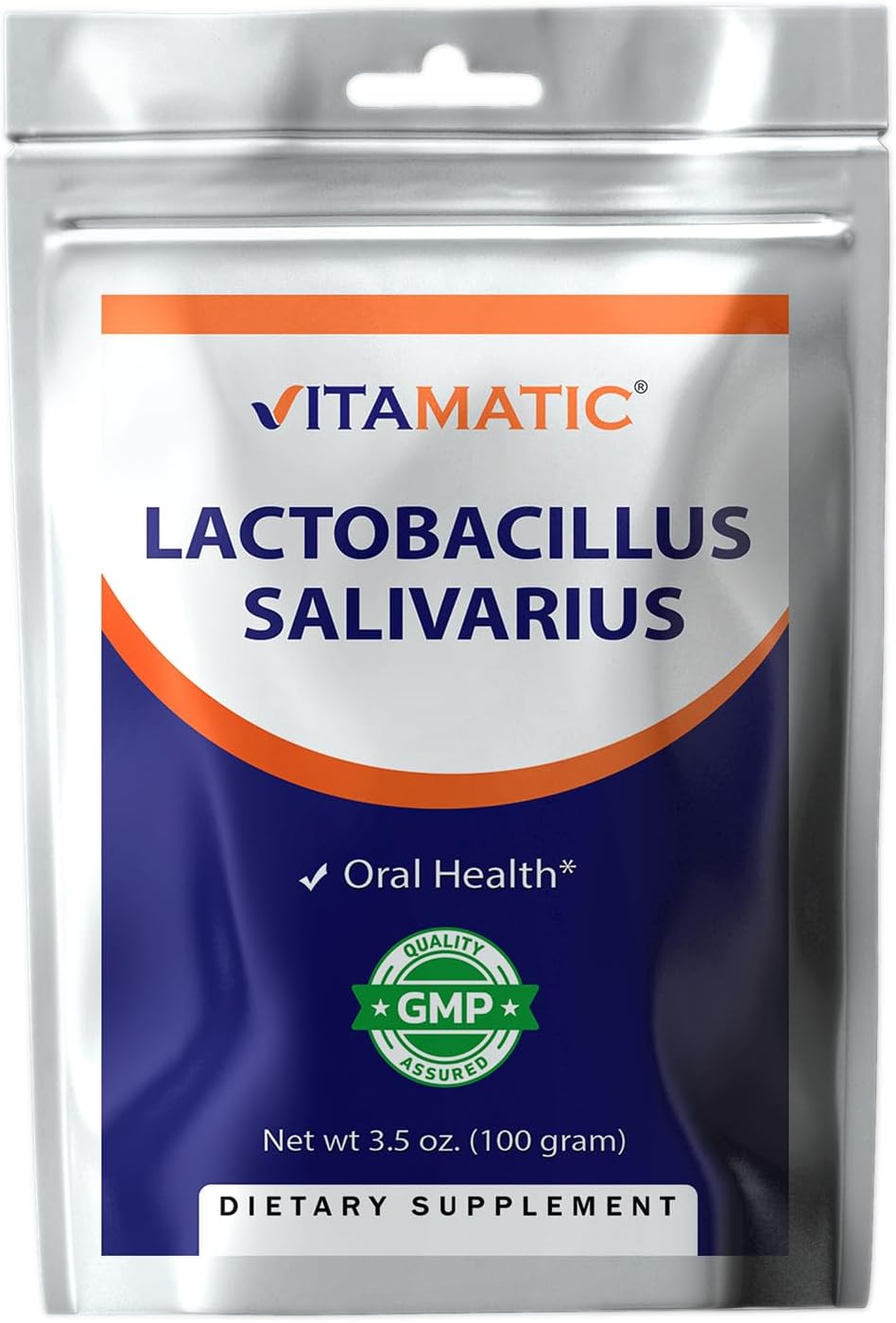 Lactobacillus Salivarius Probiotic Powder - 100 Gram (3.5 OZ) - 100 Servings K141