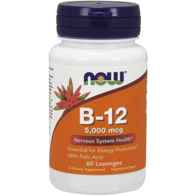 B-12 5000mcg 60 lozenges Q5142