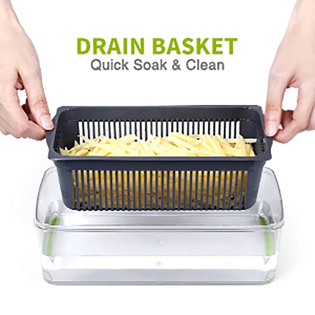 14 in 1 Vegetable Chopper with Container Y213