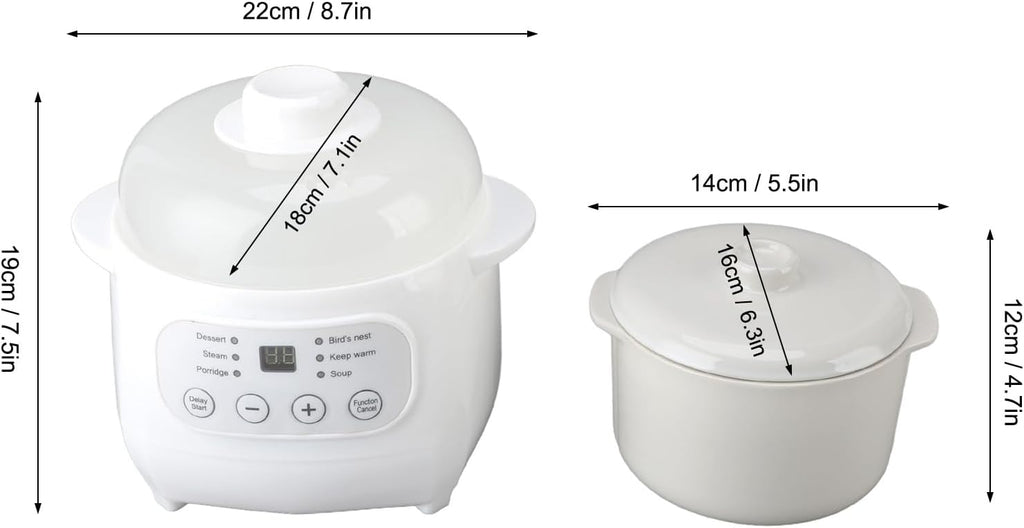 Mini Ceramic Stew Cooker W35022