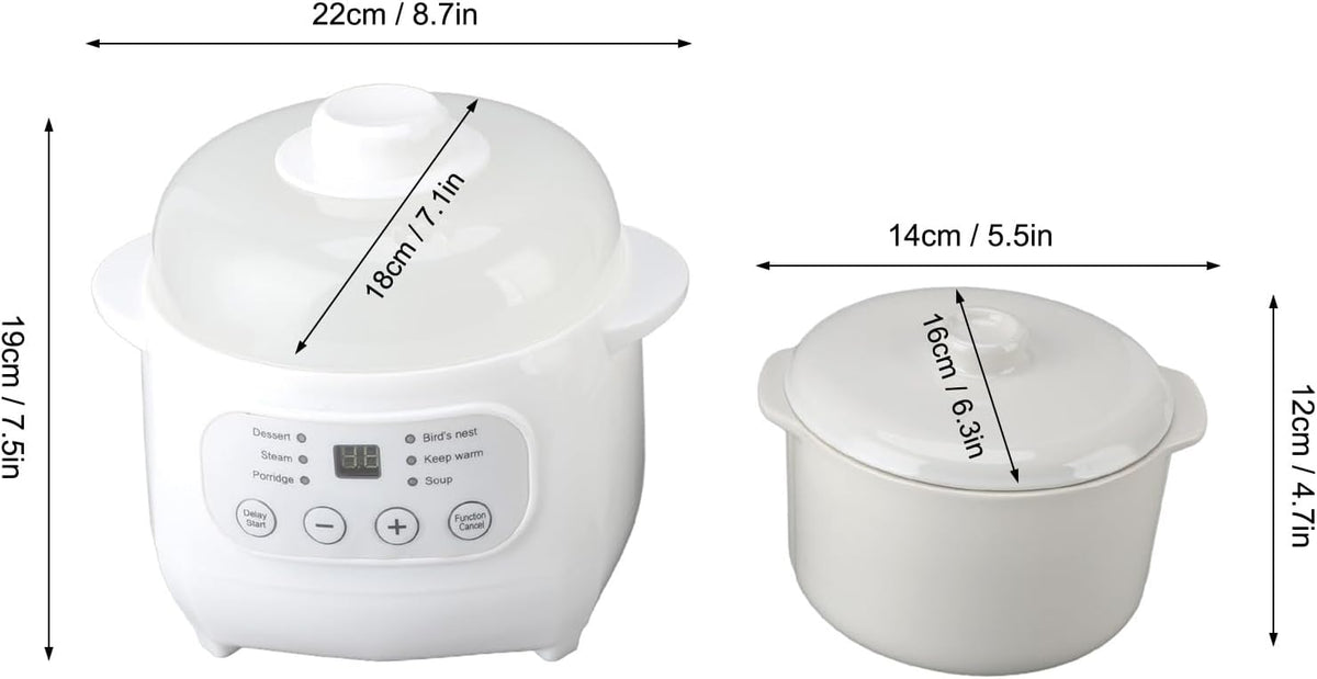 Mini Ceramic Stew Cooker W35022
