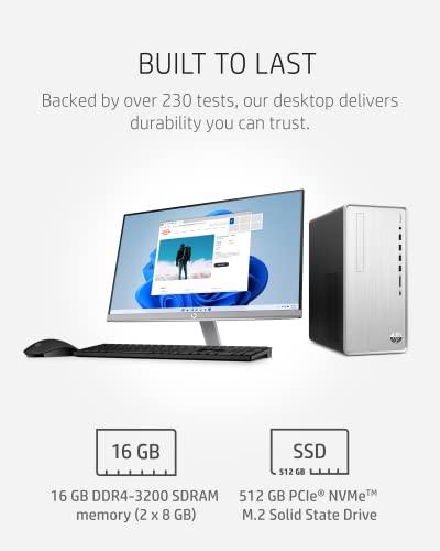Desktop PC, AMD Ryzen 7 5700G, 16 GB RAM, 512 GB SSD, Windows 11 Pro O137510